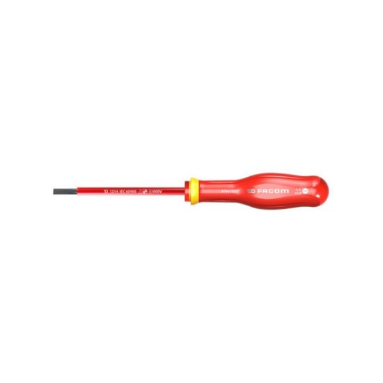 Facom Κατσαβίδι Ίσιο Μονωμένο 1000V 3.5x100mm – AT3.5X100VE