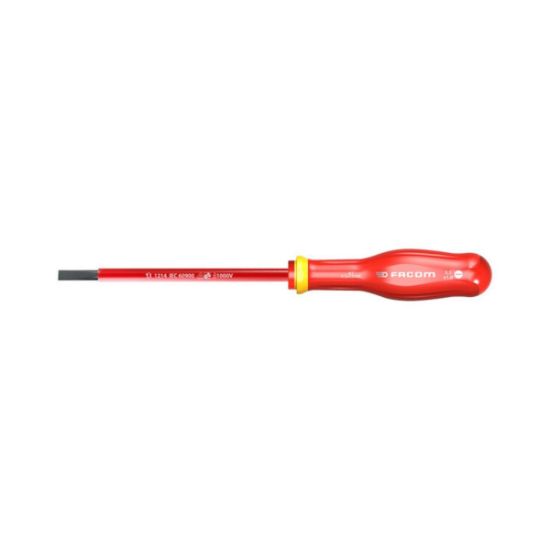 Facom Κατσαβίδι Ίσιο Μονωμένο 1000V 5.5x125mm – AT5.5X125VE