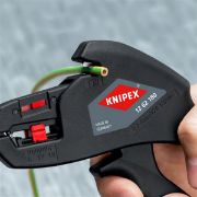 KNIPEX  Αυτόματος Απογυμνωτής Καλωδίων Με Κόφτη 180mm (1262180)
