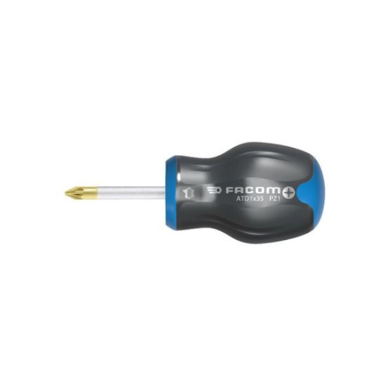 Facom Κατσαβίδι Νάνος Pozidriv PZ1 x 25mm – ATD1X25