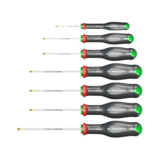 Facom Σετ 7 Κατσαβιδιών PROTWIST Resistorx (Tamper Torx) – ATXR.J7PB