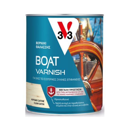 ΒΕΡΝΙΚΙ ΘΑΛΑΣ.ΑΧΡ.BOAT VARNISH 750ml©9789