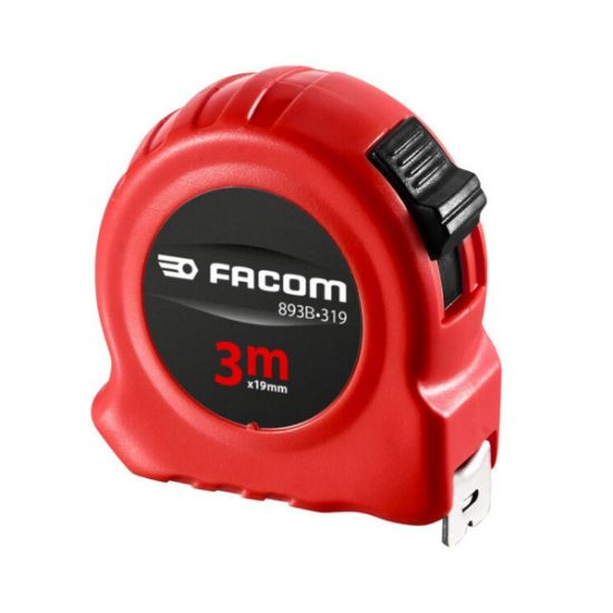 Facom Μετροταινία 3m x 19mm Διπλής Όψης – 893B.319PB