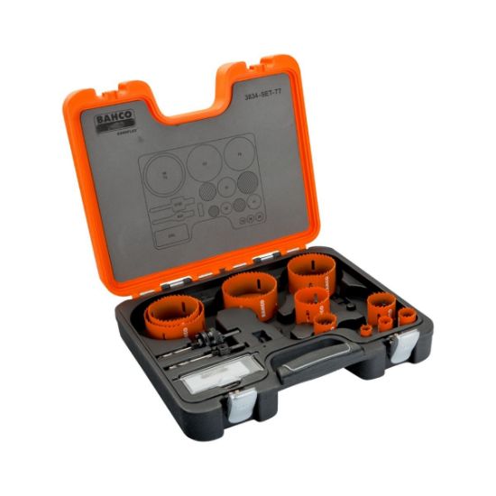 Bahco Σετ Διμεταλλικών Ποτηροτρύπανων Sandflex 16-86mm 13 Τεμαχίων – 3834-SET-77