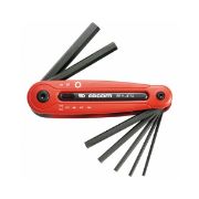 Facom Σετ 7 Αναδιπλούμενα Κλειδιά Allen 2,5-10mm – 86H.JE7A