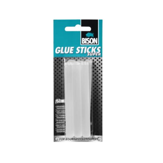 Bison Ράβδοι Θερμόκολλας Glue Sticks Super Φ11mm 6τμχ – 1490810