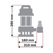 ΥΠΟΒΡΥΧΙΑ ΑΝΤΛΙΑ ΟΜΒΡΙΩΝ 450W KRAFT©43521