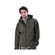 Picture of Ergo Μπουφάν Εργασίας Softshell Ισχυρού Ψύχους Αδιάβροχο με Κουκούλα Χακί – 5301