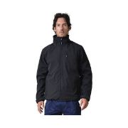 Εικόνα της Ergo Ζακέτα Εργασίας Softshell Ψύχους με Αφαιρούμενη Επένδυση & Κουκούλα Μαύρη – 5301