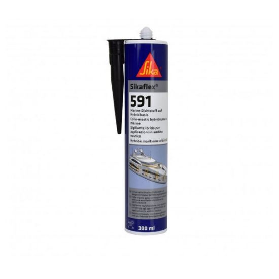Sikaflex 591 BLACK Ναυτιλιακό Σφραγιστικό Πολλαπλών Εφαρμογών 300ml