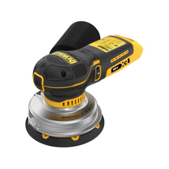 Εικόνα της Dewalt Έκκεντρο Τριβείο Μπαταρίας Brushless 18V XR 125mm Solo – DCW211N-XJ
