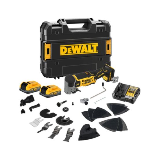 Dewalt Πολυεργαλείο Μπαταρίας Brushless 18V XR Anti-Vibration Solo σε Βαλίτσα TSTAK – DCS359NT-XJ