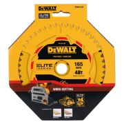 DeWalt Δίσκος Κοπής Ξύλου ELITE Φ165x20mm 24 Δοντιών – DT4100-QZ