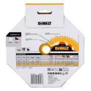 DeWalt Δίσκος Κοπής Ξύλου Φινιρίσματος ELITE Φ165x20mm 48 Δοντιών – DT4101-QZ