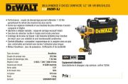 Dewalt Μπουλονόκλειδο Μεσαίας Ροπής Brushless 18V XR 1/2" 1.084Nm – DCF892N-XJ
