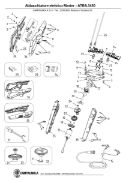 Campagnola Κεφαλή Ελαιοραβδιστικού Master 12V με Χτένια Ανθρακονήματο – AI860112