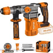 Hojita Μπουλονόκλειδο Μπαταρίας Brushless 20V 500Nm (2x4Ah) σε Βαλίτσα – 601008.0002